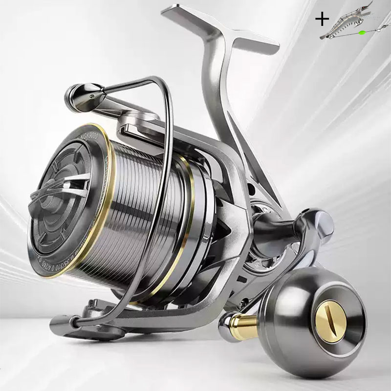 Surf Reel - Spinning Fishing Reel Metal Wire Cup