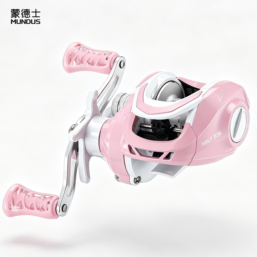 Pink 6.3:1 Gear Ratio 3+1 Ball - огляд і ціна Ice Fishing Reel