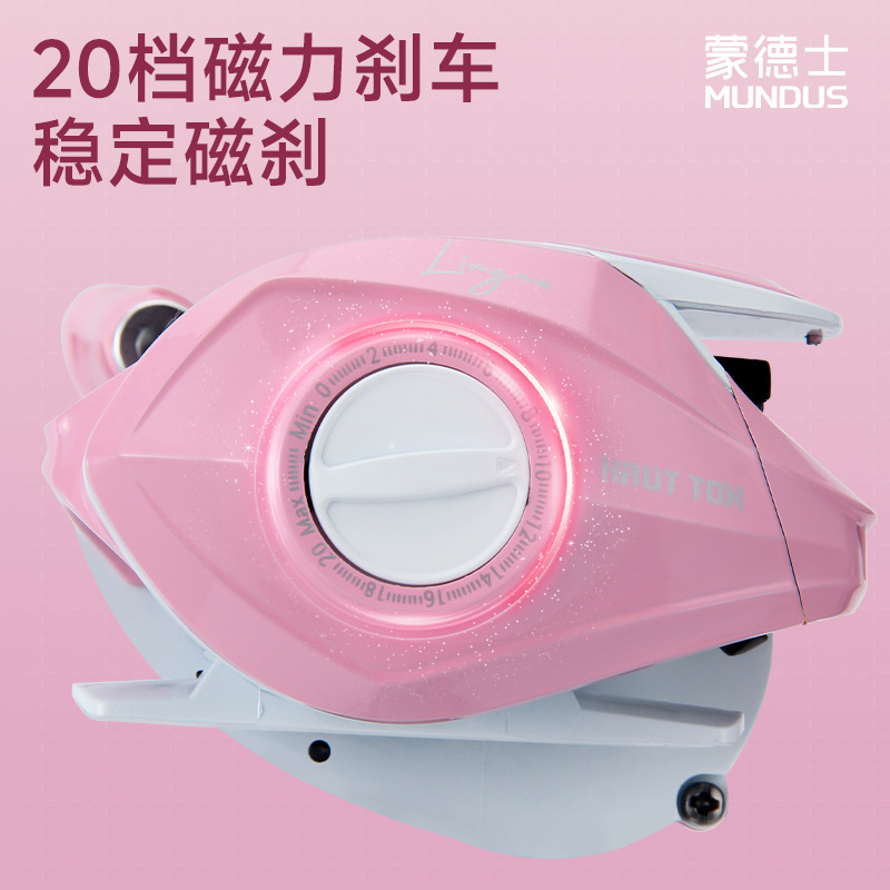 Pink 6.3:1 Gear Ratio 3+1 Ball - огляд і ціна Ice Fishing Reel