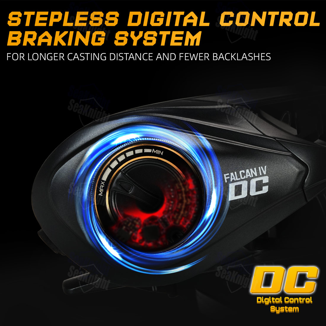 SeaKnight Brand FALCAN IV DC 8 - огляд і ціна Ice Fishing Reel