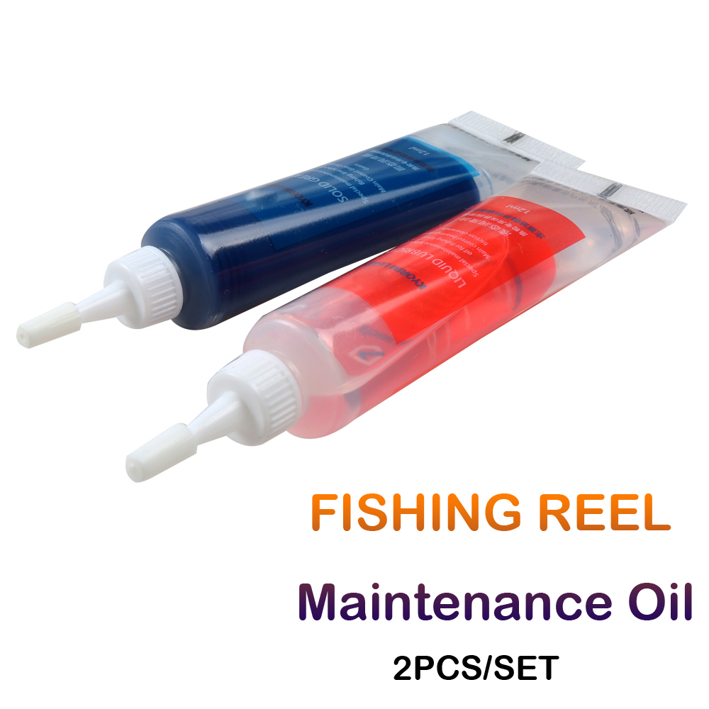 2Pcs Fishing Reel Maintenance  - огляд і ціна Reel Grease