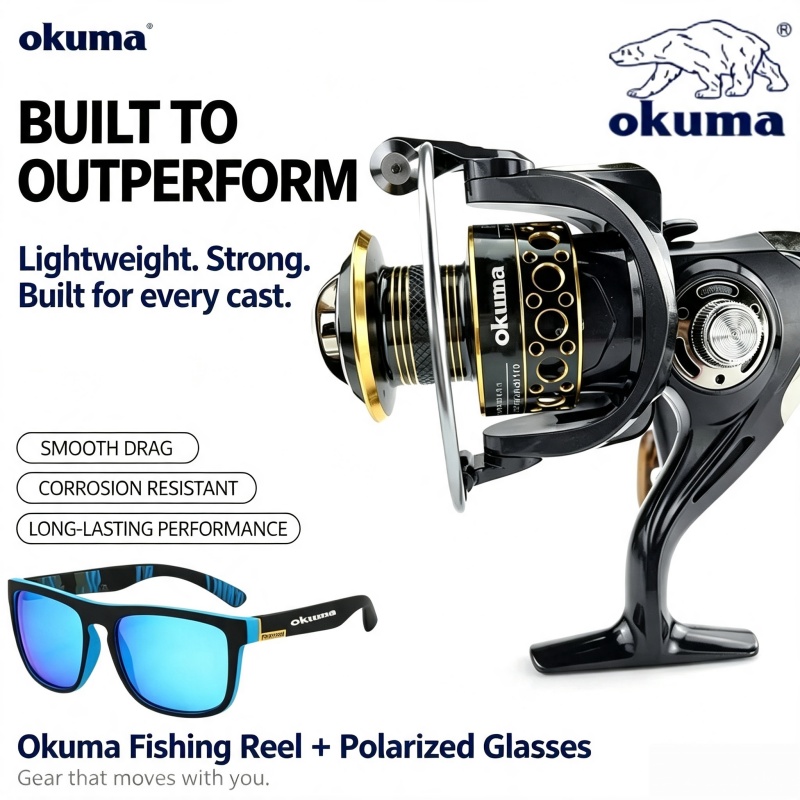 OKUMA-Spinning Reel, MetalUltr - огляд і ціна Surf Reel