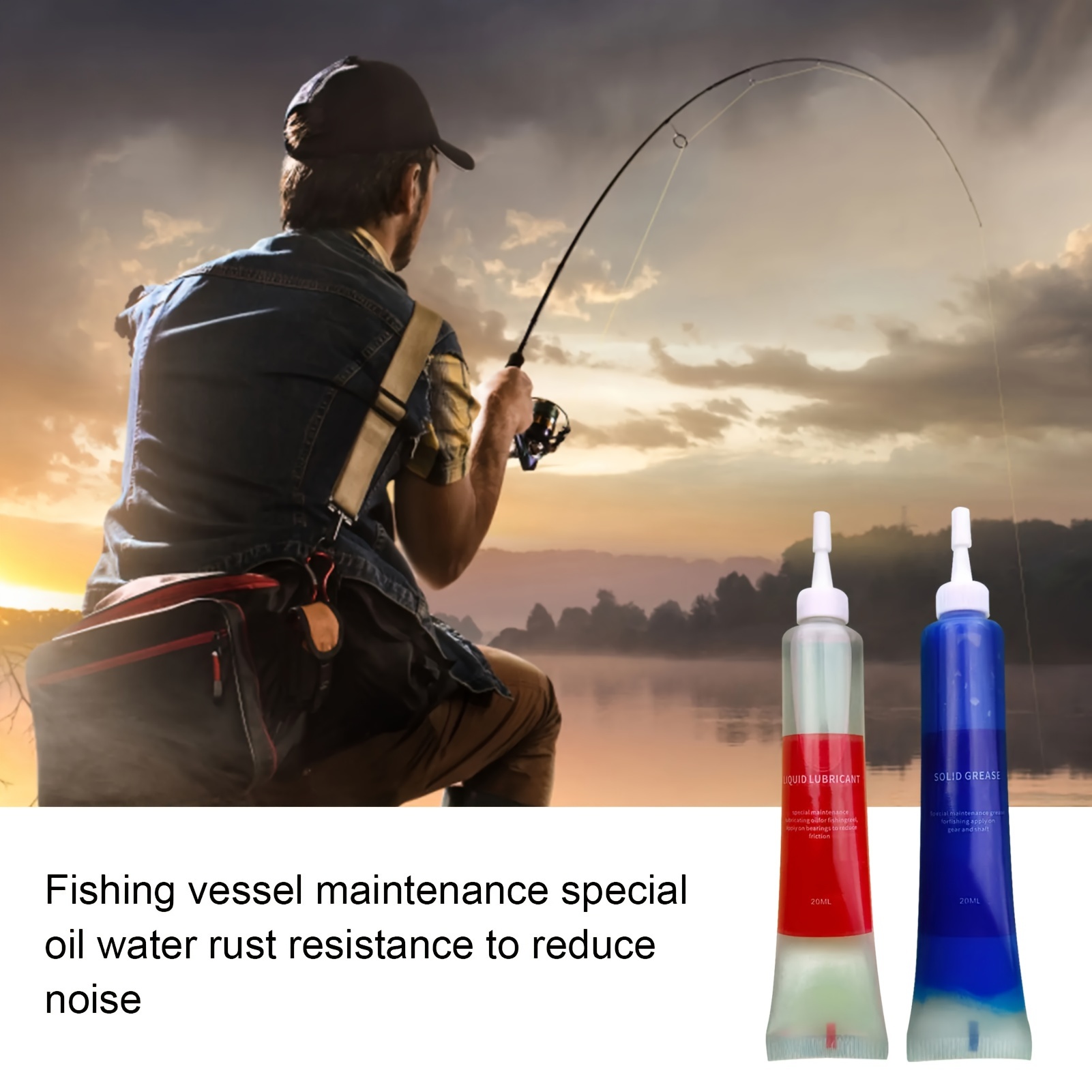 4pcs Fishing Wheel Maintenance - огляд і ціна Reel Oil